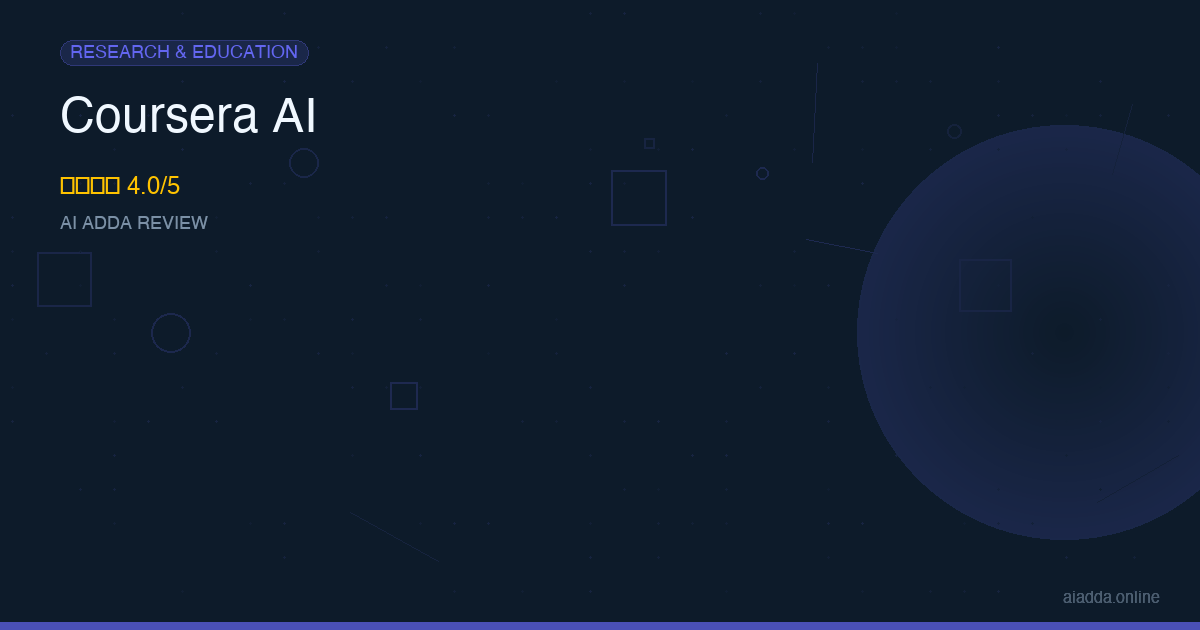 Coursera AI Review
