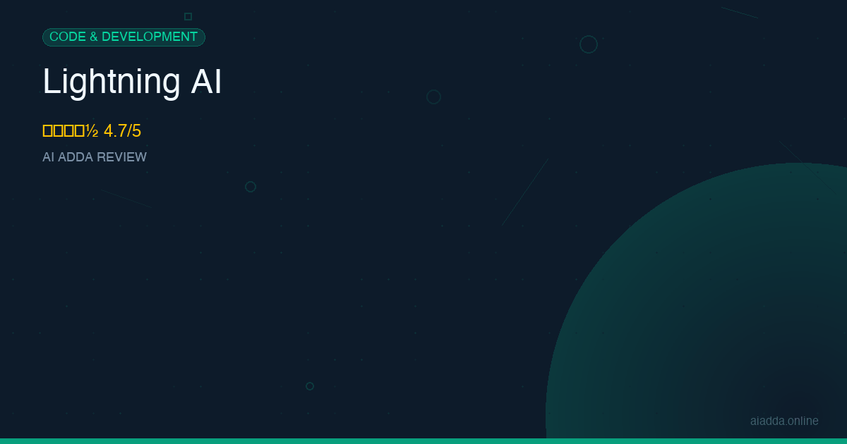 Lightning AI Review