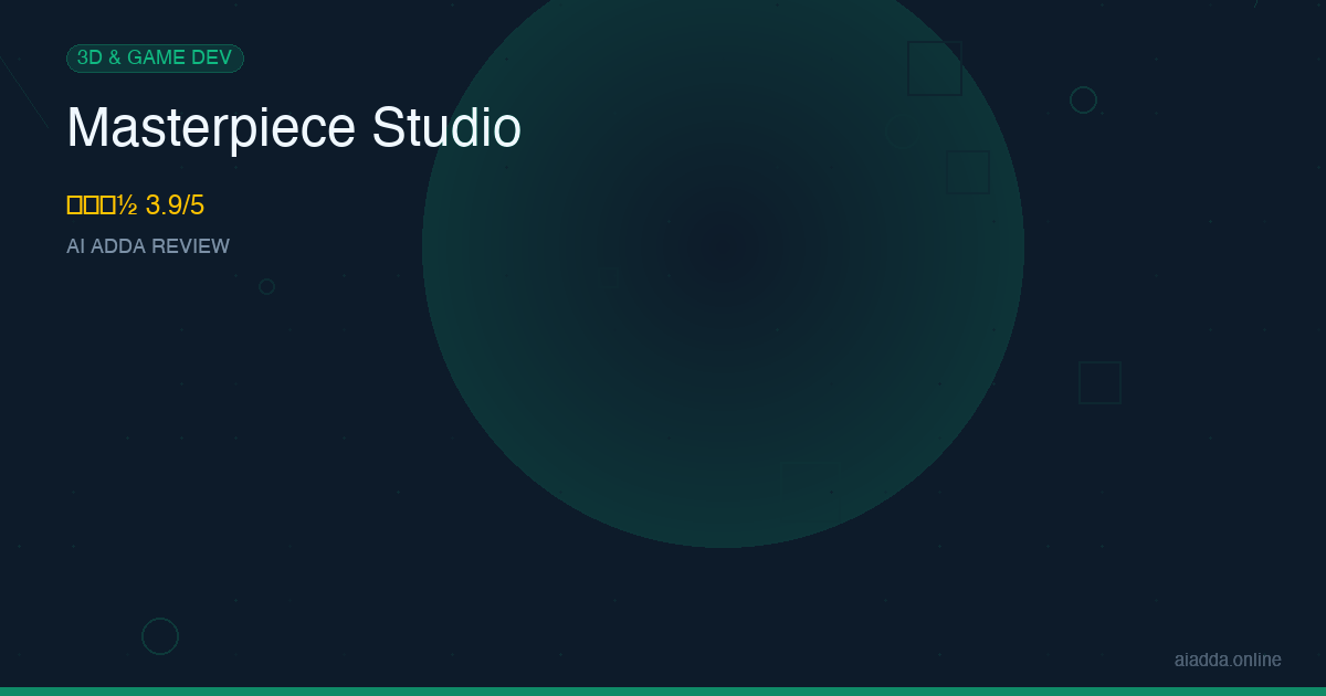 Masterpiece Studio Review