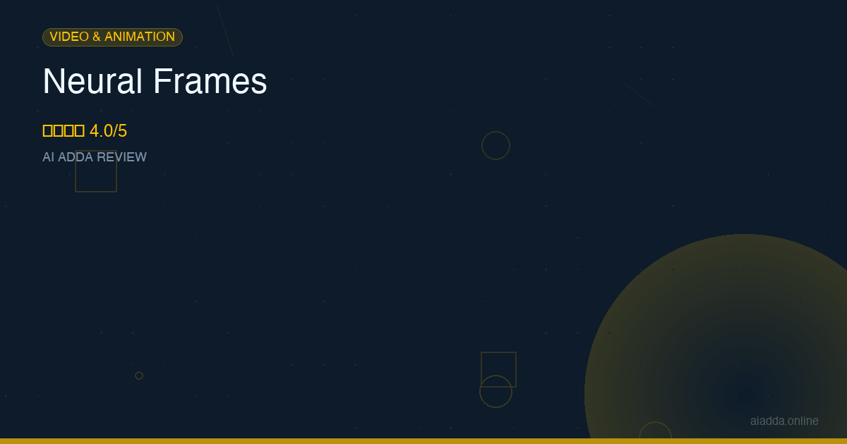 Neural Frames Review