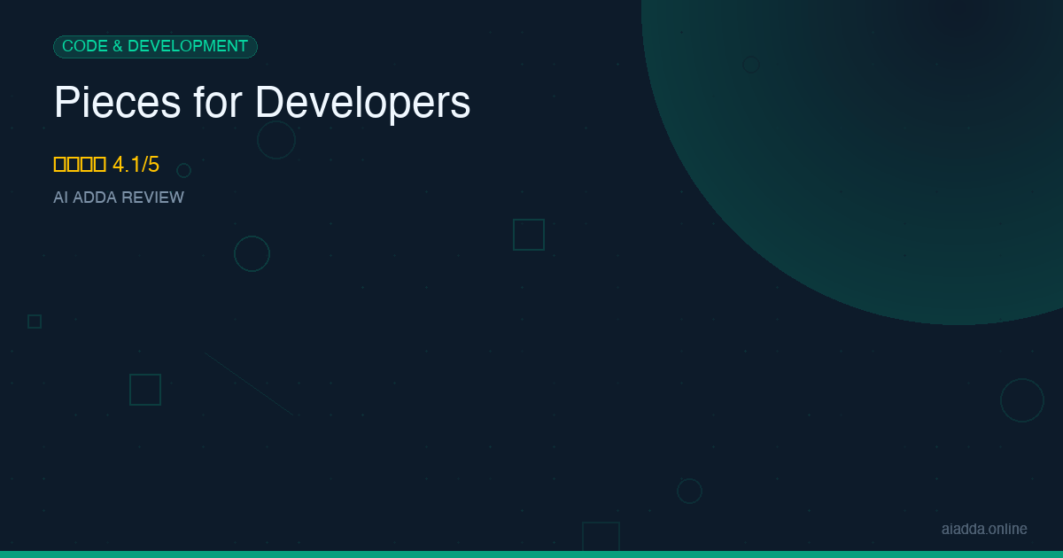 Pieces for Developers Review