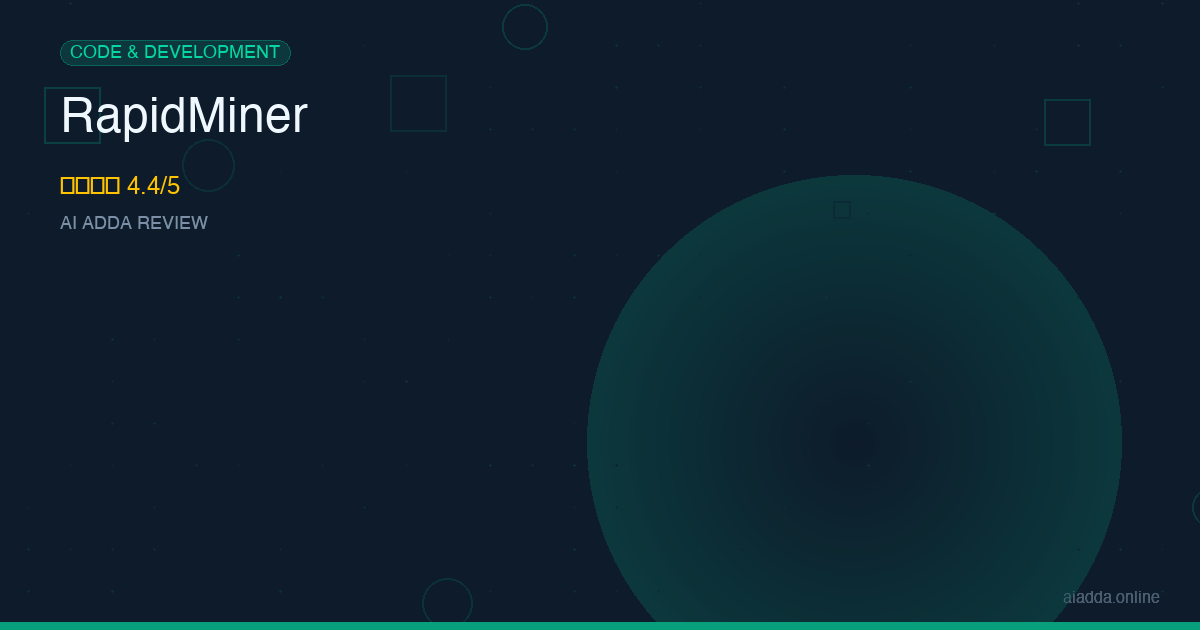 RapidMiner Review
