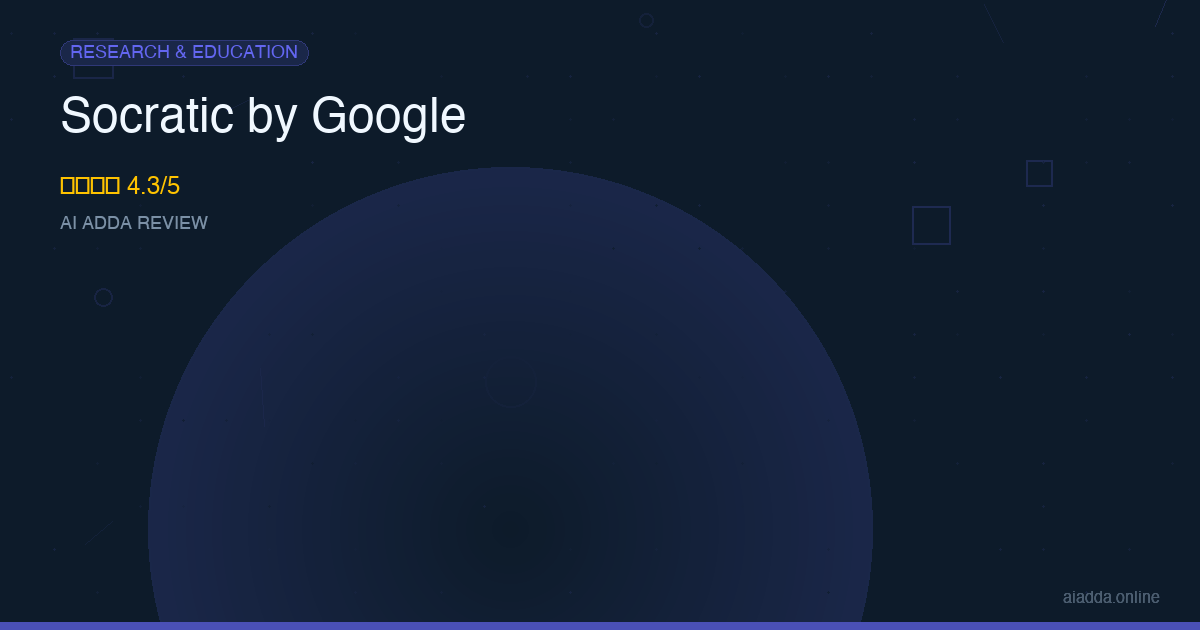 Socratic by Google Review
