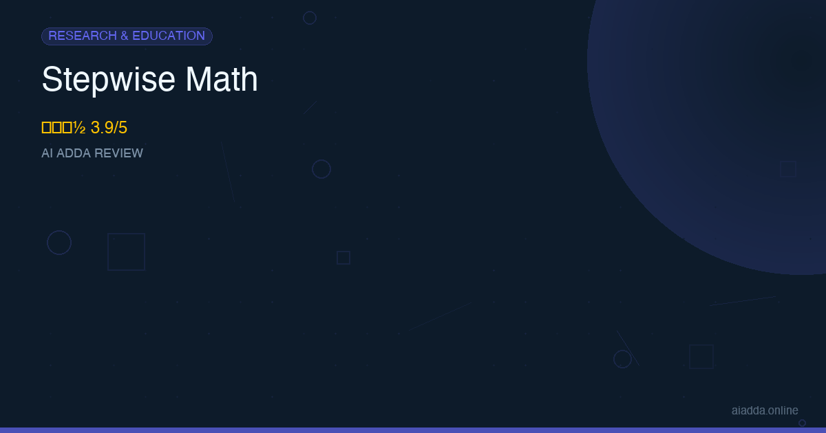 Stepwise Math Review