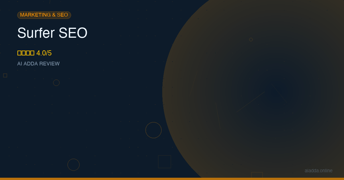 Surfer SEO Review