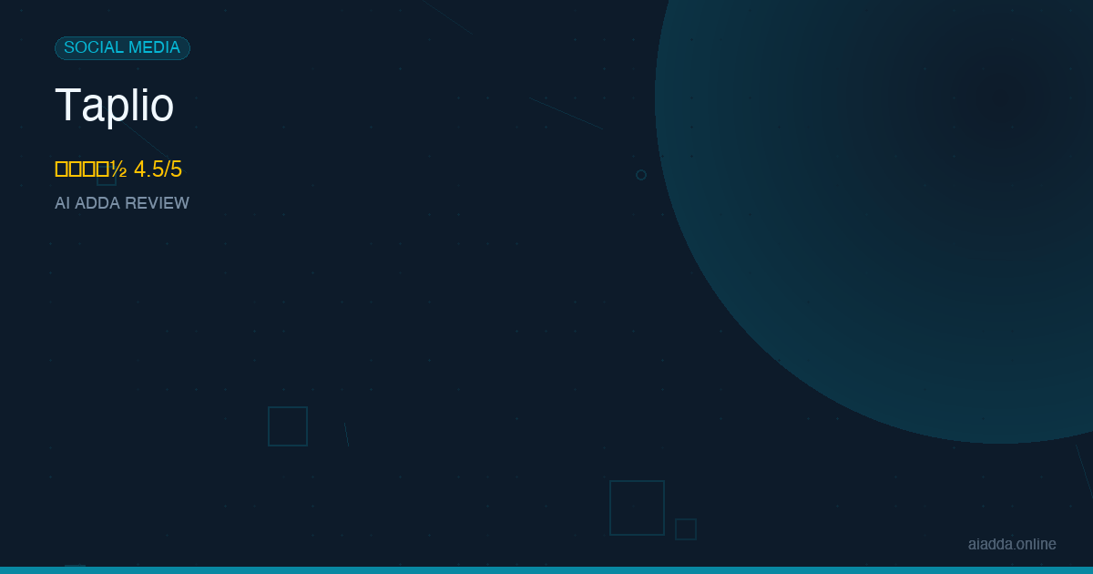 Taplio Review